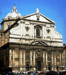 Barroco, Igreja do Gesu, Roma, arquit. G. Vignola,1575-84.